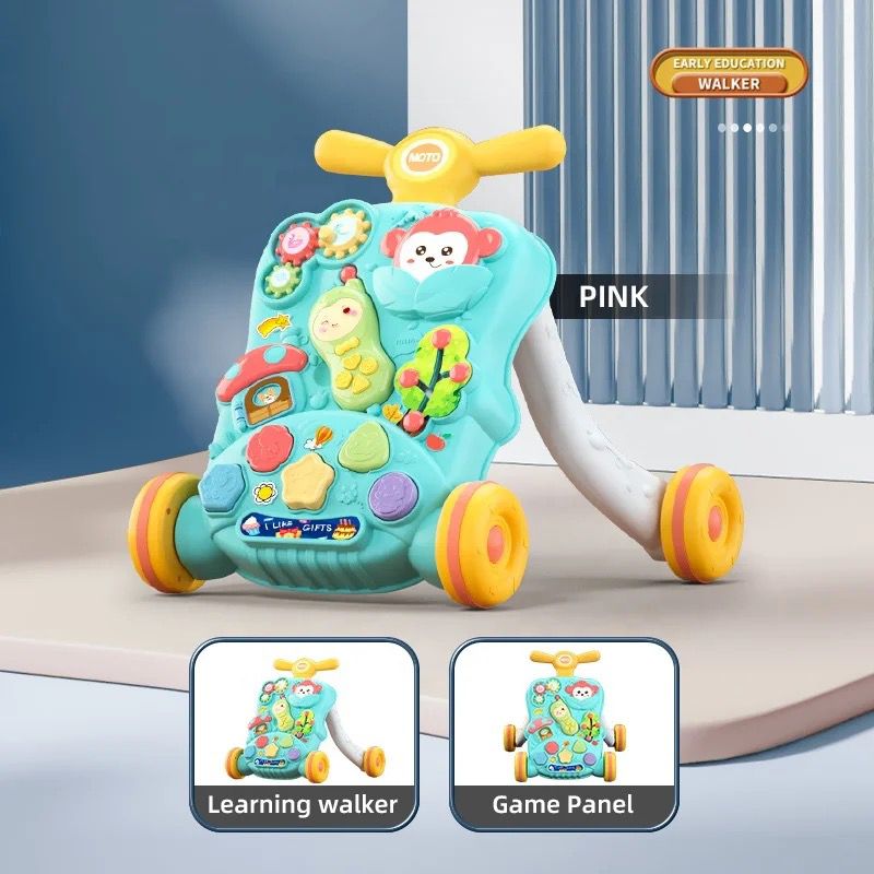 Baby Activity Activity Multiple Activities Toys Toddler Walking Toy for Toddlers , GREEN