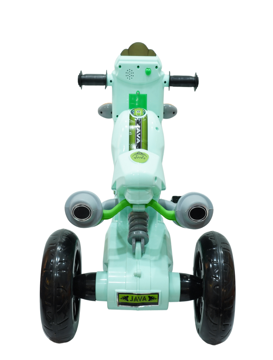 KIDS HARLEY TRICYCLE WITH LIGHT & MUSIC - GREEN