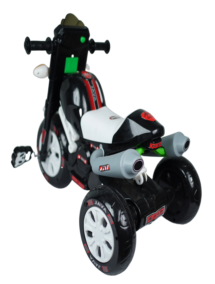 KIDS HARLEY TRICYCLE WITH LIGHT & MUSIC - BLACK
