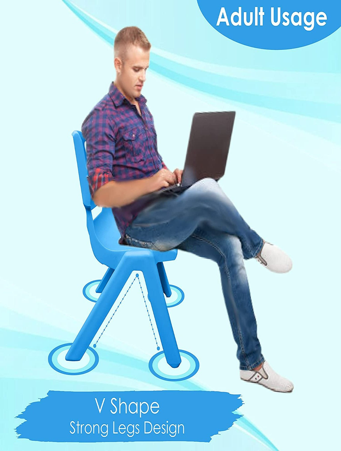 Sun Baby Chair - Blue