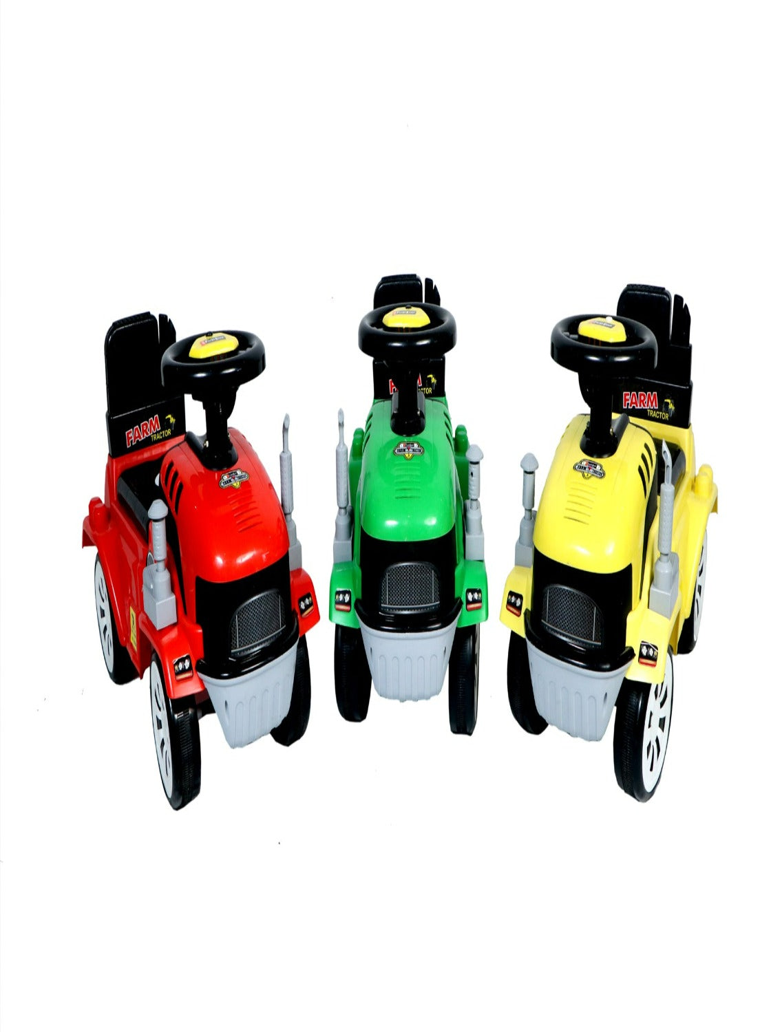 Farm Tractor Rider (Yellow)