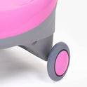 Cooper Train Car Rider with Steering Music & Lights for Girls (Pink)