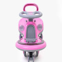 Cooper Train Car Rider with Steering Music & Lights for Girls (Pink)