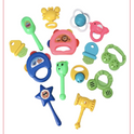 Baby Rattles Toy Multicolour - 14 Pieces