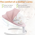 Electric Baby Swing with Bluetooth, Remote Control, Music, 5 Swing Speeds, Harness - For Infants