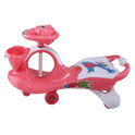 Musical Baby Swing Car With Basket (Pink)