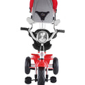 Tricycle with Light, Foldable Canopy and 360 Degree Seat Rotating