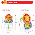 Multifunctional Musical Baby 4-IN-1 LION Walker (Multicolor)
