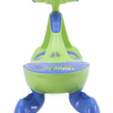 Musical Baby Swing Car With Teddy Face (Green)