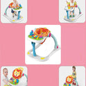 Multifunctional Musical Baby Lion Walker (Multicolor)