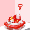 Height Adjustable Musical Walker With Parental Handle (BJ 301-H RED)