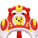 Height Adjustable Musical Walker With Parental Handle (BJ 301-H RED)