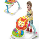Multifunctional Musical Baby Lion Walker (Multicolor)
