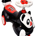 Musical Big Panda Swing Car With Storage Basket (Black & White)