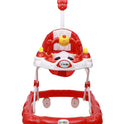 Height Adjustable Musical Walker With Parental Handle (BJ 301-H RED)