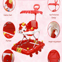 Musical Rocker Walker With Hood (BJ-302H RED)