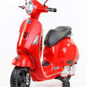KIDS BATTERY OPERATED VESPA SCOTTER