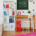 Double Sided White Board and Chalk Board, Non-Magnetic