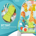 Rocker Cum Reclining Bouncer With Detachable Food Tray