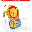Multifunctional Musical Baby 4-IN-1 LION Walker (Multicolor)