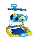 Cat Face Adjustable Rocker Walker With Light And Music