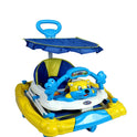Cat Face Adjustable Rocker Walker With Light And Music