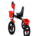 Musical Tricycle With Robo Light & Rear Basket (RED)