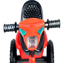 Musical Tricycle With Robo Light & Rear Basket (RED)