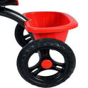 Musical Tricycle With Robo Light & Rear Basket (RED)