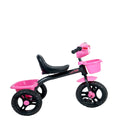 Musical Tricycle With Robo Light & Rear Basket (PINK)