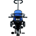 Tricycle with CUSHION CEAT Parental Handle & FRONT GAURD (BLUE)
