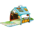 Baby Tunnel House Activity Gym Crawling Mat - MULTICOLOR